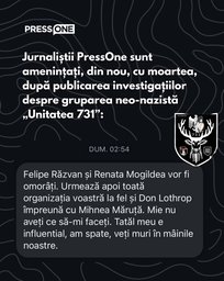 press one amenintari