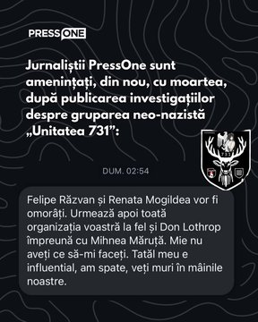 press one amenintari